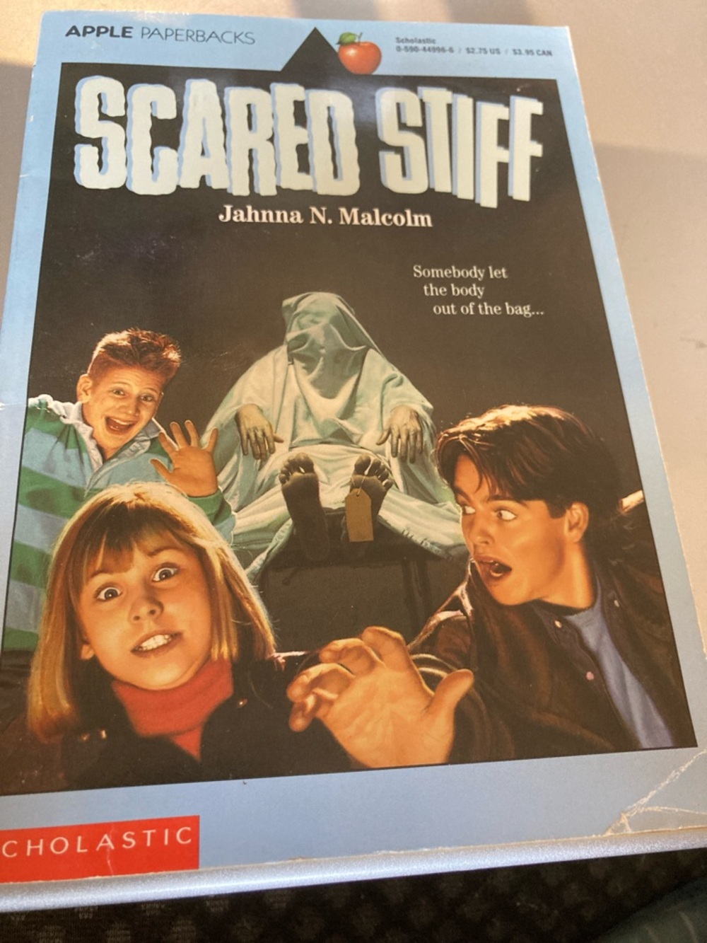 Scared stiff apple vintage paperback 1st scholastic printing 1991 fair
